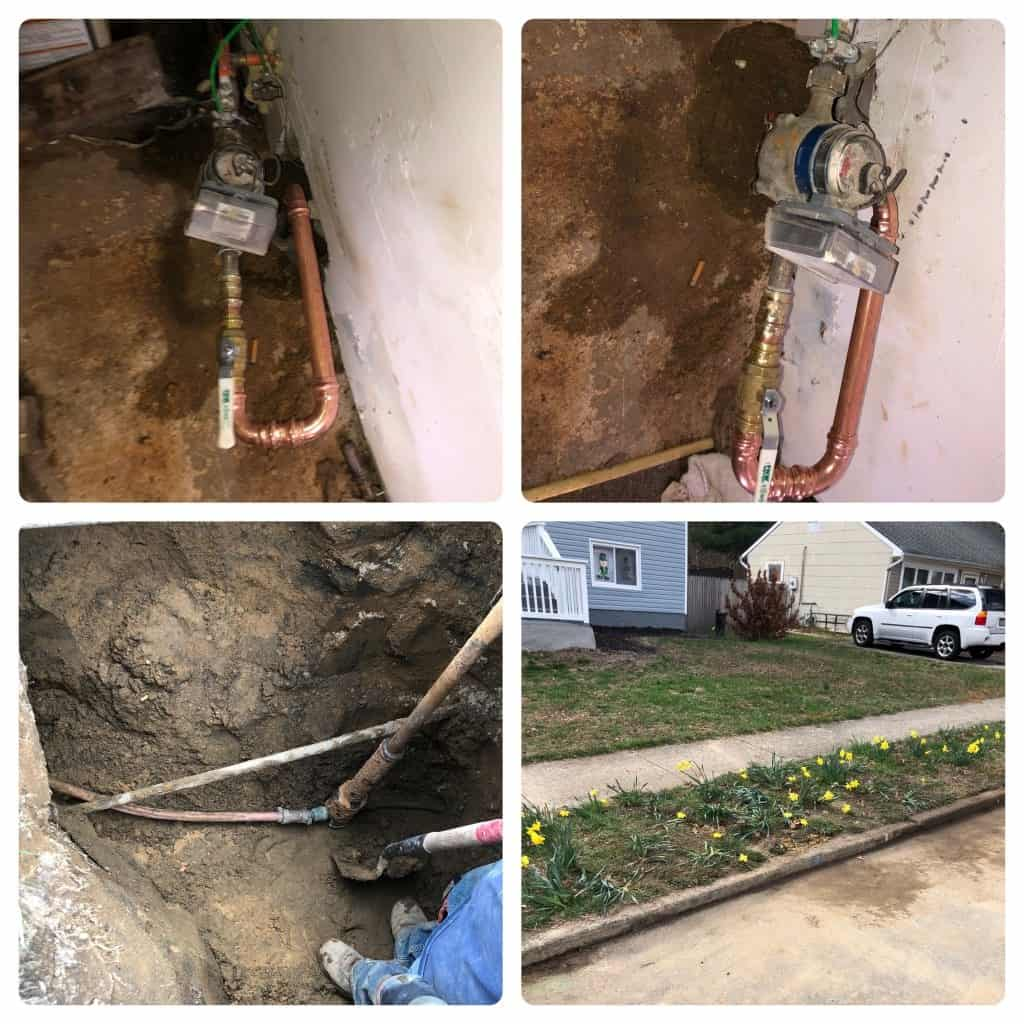 Another Water-line service!