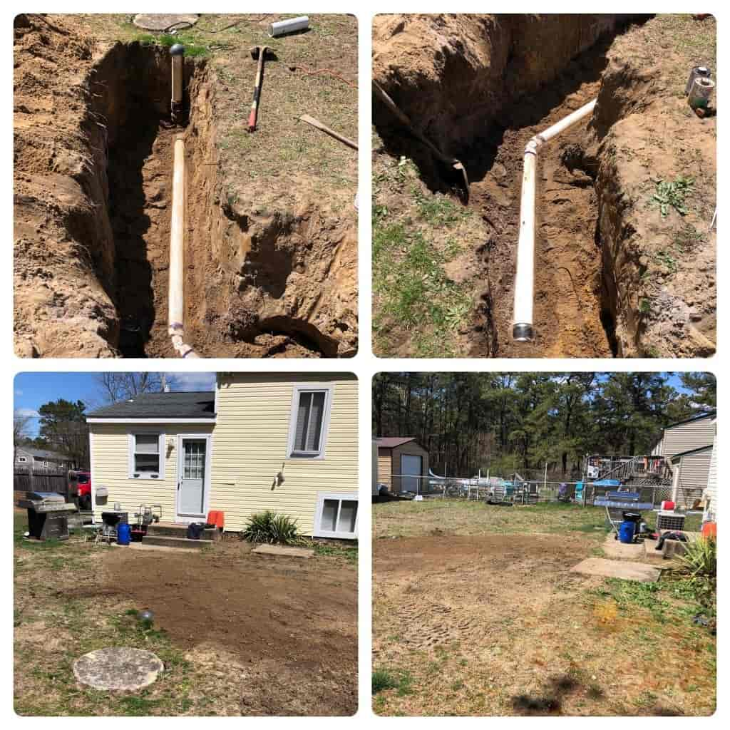 New Sewer Line